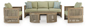 Serena Shores Outdoor Seating Set Ashley Furniture Outdoor Seating Set Default Title Fresh Start Furniture