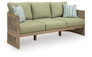 Serena Shores Outdoor Sofa with Cushion Ashley Furniture Outdoor Sofa  Fresh Start Furniture