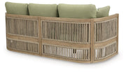 Serena Shores Outdoor Sofa with Cushion Ashley Furniture Outdoor Sofa  Fresh Start Furniture