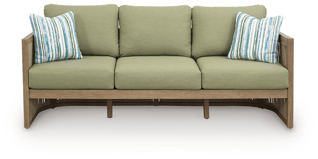Serena Shores Outdoor Sofa with Cushion Ashley Furniture Outdoor Sofa Default Title Fresh Start Furniture