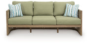 Serena Shores Outdoor Sofa with Cushion Ashley Furniture Outdoor Sofa Default Title Fresh Start Furniture