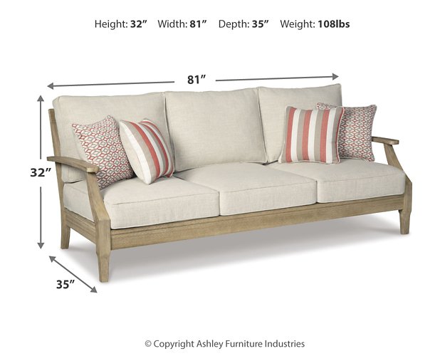 Clare View Outdoor Seating Set -  Ashley Furniture Outdoor Seating Set  Fresh Start Furniture