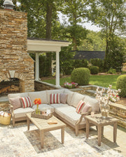 Clare View Outdoor Sectional -  Ashley Furniture Outdoor Sectional  Fresh Start Furniture