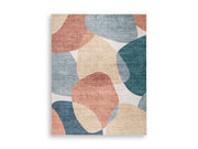 Chanleigh Washable 7'6" x 9'6" Area Rug -  Ashley Furniture Rug Large  Fresh Start Furniture