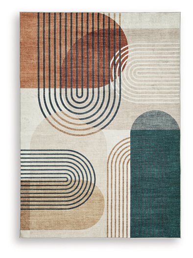 Farrendale Washable Area Rug -  Ashley Furniture Rug  Fresh Start Furniture