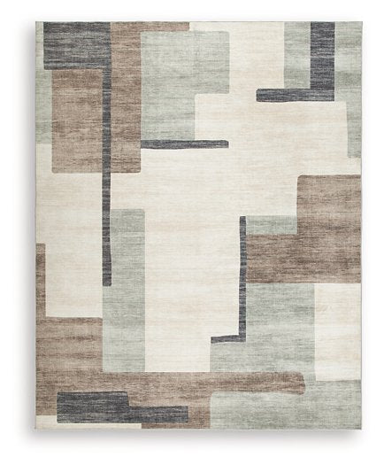Larkport Washable Area Rug Ashley Furniture Rug Medium 8' x 10' Fresh Start Furniture