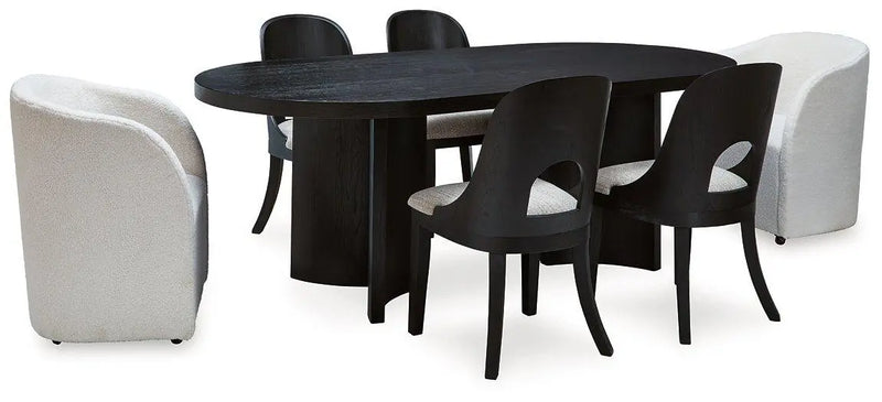 Rowanbeck Dining Package -  Ashley Furniture Dining Room Set  Fresh Start Furniture