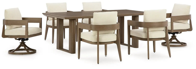 Serene Bay Outdoor Dining Set -  Ashley Furniture Outdoor Dining Set  Fresh Start Furniture