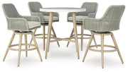 Seton Creek Outdoor Dining Package -  Ashley Furniture Outdoor Dining Set  Fresh Start Furniture