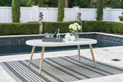 Seton Creek Outdoor Dining Package -  Ashley Furniture Outdoor Dining Set  Fresh Start Furniture
