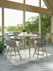 Seton Creek Outdoor Dining Package -  Ashley Furniture Outdoor Dining Set  Fresh Start Furniture
