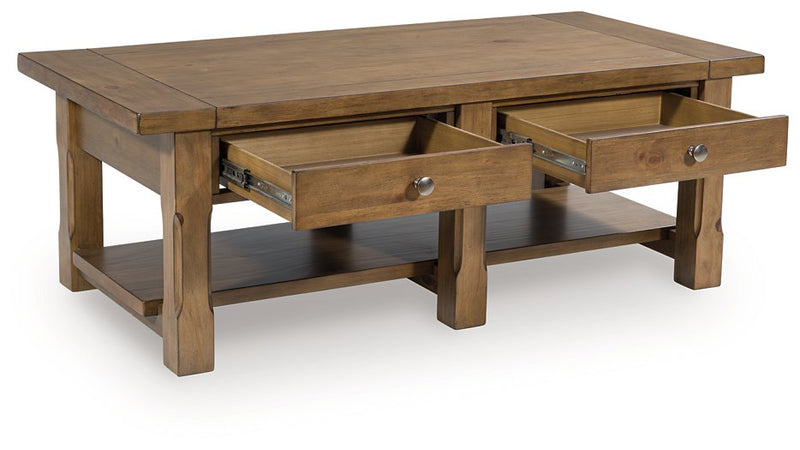 Vandenmore Coffee Table -  Ashley Furniture Cocktail Table  Fresh Start Furniture