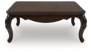 Maylee Coffee Table Ashley Furniture Cocktail Table  Fresh Start Furniture