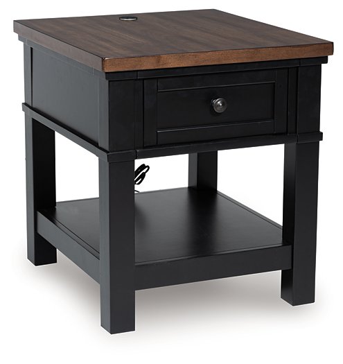 Wildenauer End Table Ashley Furniture End Table  Fresh Start Furniture