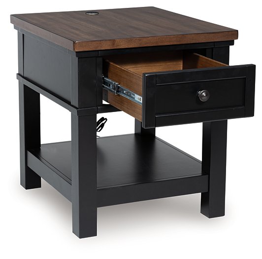 Wildenauer End Table Ashley Furniture End Table  Fresh Start Furniture