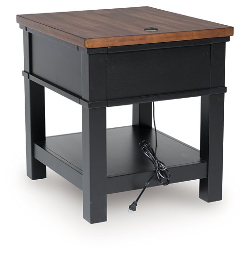 Wildenauer End Table Ashley Furniture End Table  Fresh Start Furniture