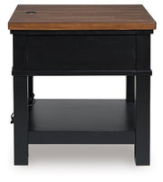 Wildenauer End Table Ashley Furniture End Table  Fresh Start Furniture