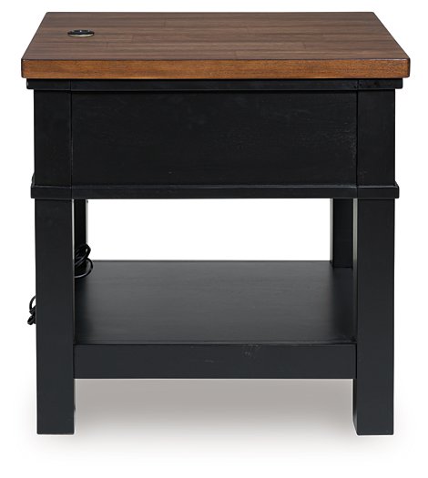 Wildenauer End Table Ashley Furniture End Table  Fresh Start Furniture