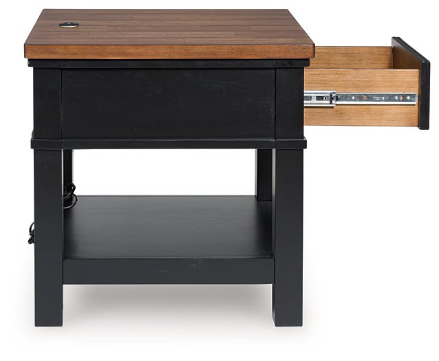 Wildenauer End Table Ashley Furniture End Table  Fresh Start Furniture