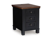 Wildenauer Chairside End Table Ashley Furniture End Table Chair Side  Fresh Start Furniture