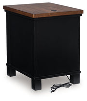 Wildenauer Chairside End Table Ashley Furniture End Table Chair Side  Fresh Start Furniture