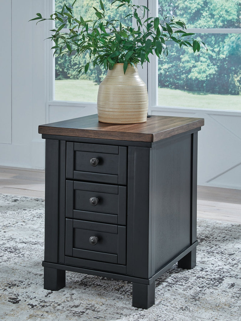 Wildenauer Chairside End Table Ashley Furniture End Table Chair Side  Fresh Start Furniture