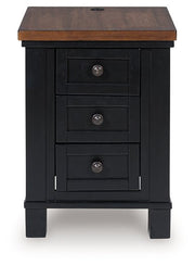 Wildenauer Chairside End Table Ashley Furniture End Table Chair Side  Fresh Start Furniture