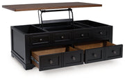Wildenauer Lift-Top Coffee Table -  Ashley Furniture Cocktail Table  Fresh Start Furniture