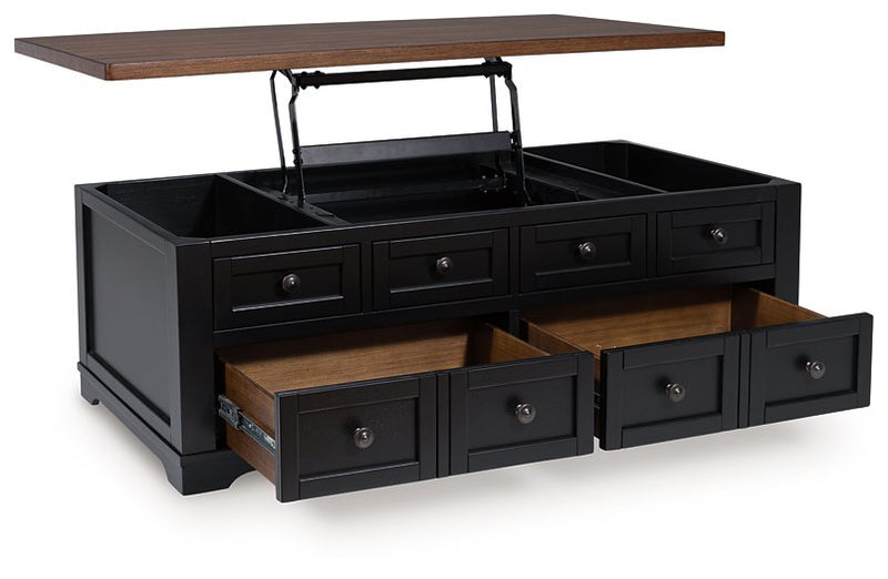 Wildenauer Lift-Top Coffee Table -  Ashley Furniture Cocktail Table  Fresh Start Furniture
