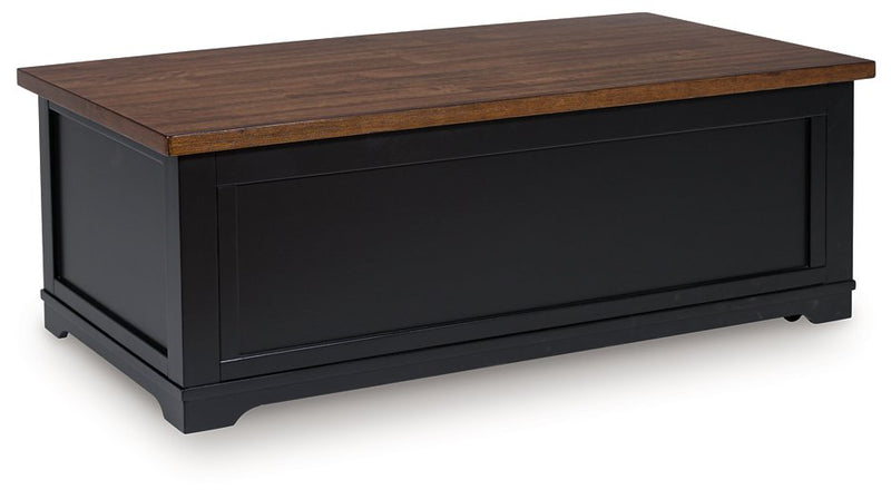Wildenauer Lift-Top Coffee Table -  Ashley Furniture Cocktail Table  Fresh Start Furniture