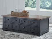 Wildenauer Lift-Top Coffee Table -  Ashley Furniture Cocktail Table  Fresh Start Furniture