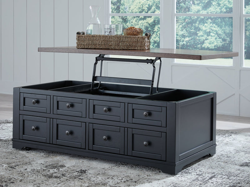 Wildenauer Lift-Top Coffee Table -  Ashley Furniture Cocktail Table  Fresh Start Furniture
