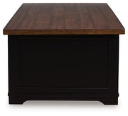 Wildenauer Lift-Top Coffee Table -  Ashley Furniture Cocktail Table  Fresh Start Furniture