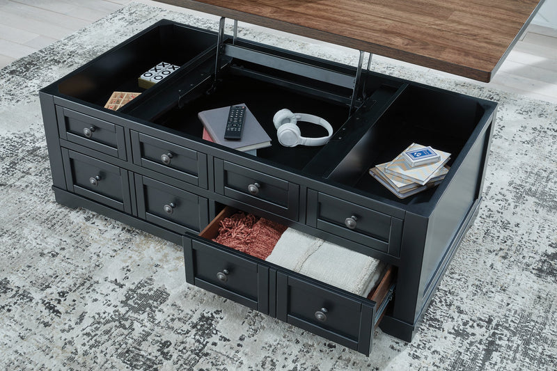 Wildenauer Lift-Top Coffee Table -  Ashley Furniture Cocktail Table  Fresh Start Furniture