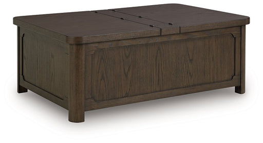 Breckington Coffee Table With Storage -  Ashley Furniture Cocktail Table