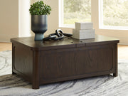 Breckington Coffee Table With Storage -  Ashley Furniture Cocktail Table