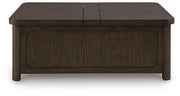 Breckington Coffee Table With Storage -  Ashley Furniture Cocktail Table