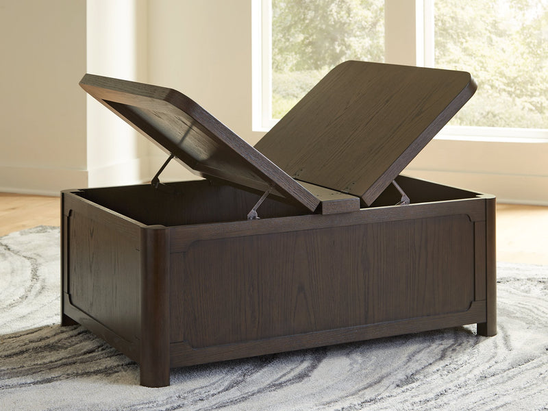 Breckington Coffee Table With Storage -  Ashley Furniture Cocktail Table