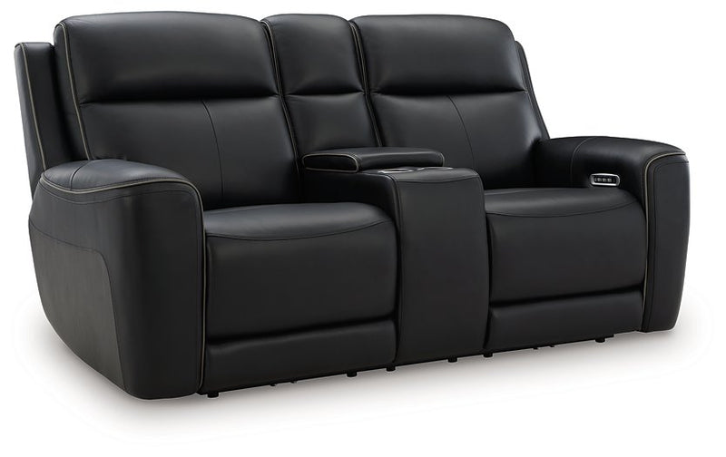 5Z-Relaxation Power Reclining Loveseat with Console Ashley Furniture
