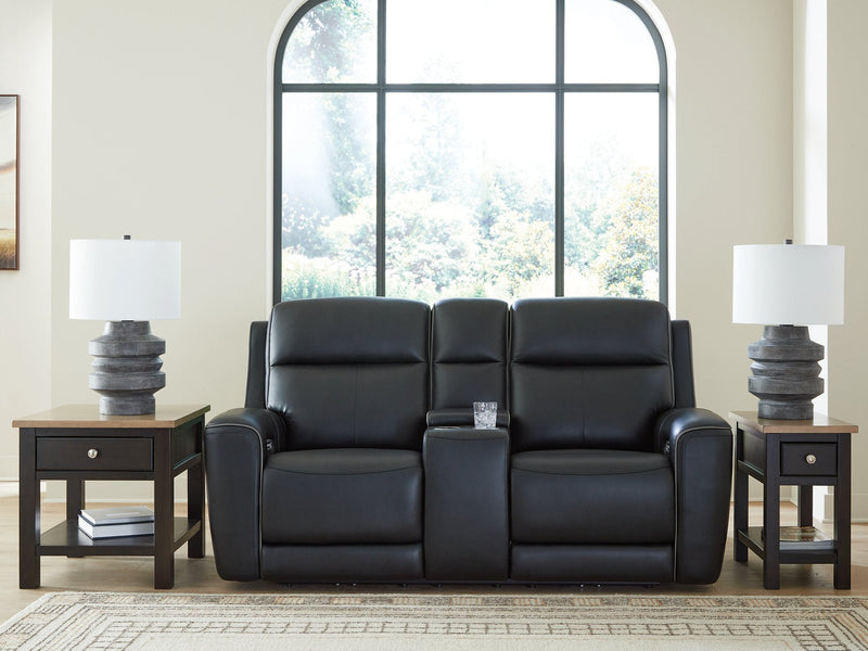 5Z-Relaxation Power Reclining Loveseat with Console Ashley Furniture