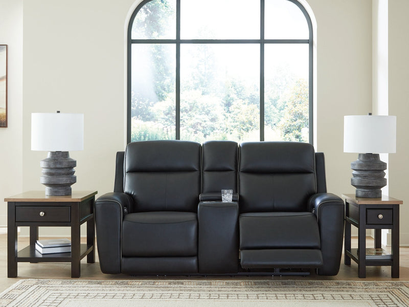 5Z-Relaxation Power Reclining Loveseat with Console Ashley Furniture
