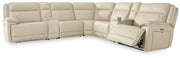 Double Deal Reclining Sectional with 2 Consoles -  Ashley Furniture Sectional  Fresh Start Furniture