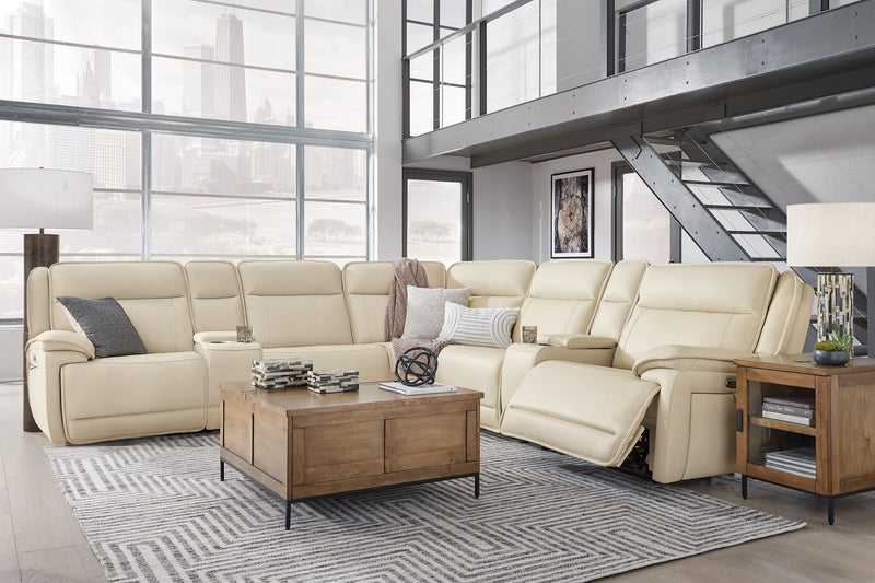 Double Deal Reclining Sectional with 2 Consoles -  Ashley Furniture Sectional  Fresh Start Furniture