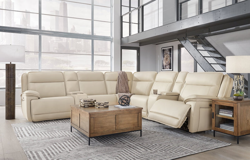 Double Deal Reclining Sectional with 2 Consoles -  Ashley Furniture Sectional  Fresh Start Furniture