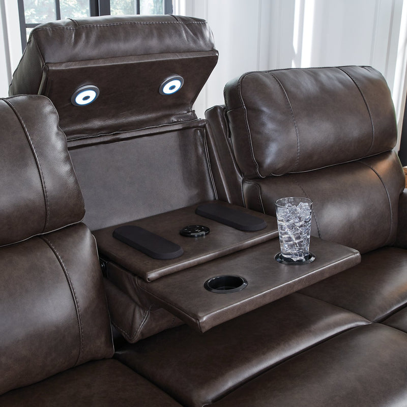 Crossplex Power Reclining Sofa -  Ashley Furniture Sofa  Fresh Start Furniture