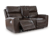 Crossplex Power Reclining Loveseat with Console -  Ashley Furniture Loveseat  Fresh Start Furniture