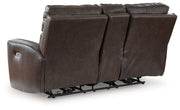 Crossplex Power Reclining Loveseat with Console -  Ashley Furniture Loveseat  Fresh Start Furniture
