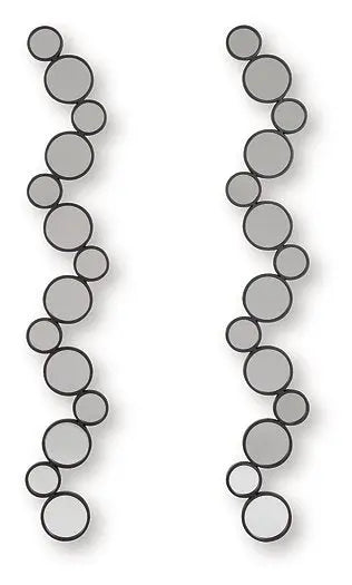 Vinler Accent Mirror Set (Set of 2) -  Ashley Furniture Mirror  Fresh Start Furniture