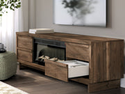 Zadilyn 72" TV Stand with Electric Fireplace -  Ashley Furniture TV Stand w/Fire  Fresh Start Furniture