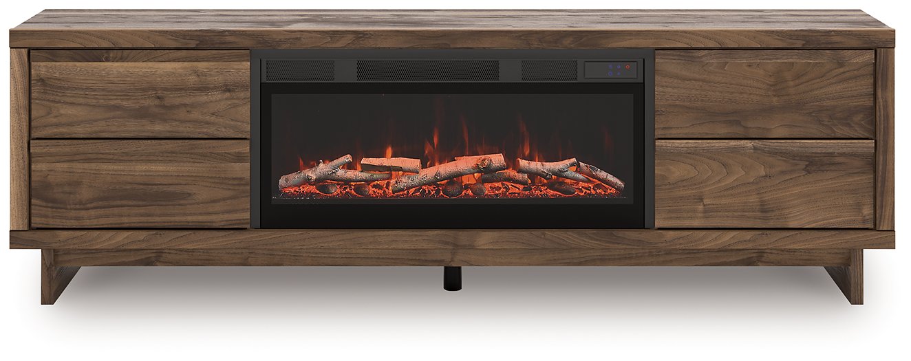 Zadilyn 72" TV Stand with Electric Fireplace -  Ashley Furniture TV Stand w/Fire  Fresh Start Furniture